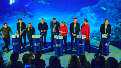 Valgmøde på Den Blå Planet, Danmarks Akvarium